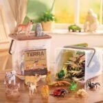 Terra by Battat – Dog & Cat Figurines and Accessories – 60Pc Toy Animal Set for Kids – Miniature Pet Animals – Dogs, Cats, Bones, Bowls & More – 3 Years+ – Dogs & Cats World - Image 4