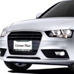 Smooffly Personalized License Plate Frame Stainless Steel All You Need is Love License Plate Accessory Decorative 2 Holes and Screws Fits US Standard Size: 12.2 x 6.3 in - Image 5