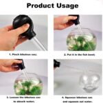 30ML Aquarium Clean Pipette Dropper, Manual Fish Feeder, Suitable for Brine Shrimps and Red Worms, Adjustable Amount of Water Absorbed, Prevent Overfeeding - Image 6