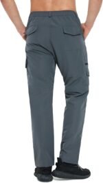 AIFARLD Mens Hiking Pants Cargo Fishing Pants Outdoor Waterproof Quick Dry Sport Lightweight with Multi Pockets - Image 6