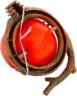 Bird Feeder Fruit Shape with Clamp Holder Cage-Pet Food & Water Bowl Parrot Food Box for Bird Macaw Budgie Parakeet Conure Lovebird Finch (Pomegranate Shape) - Image 6