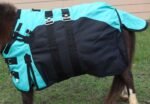 1200D Miniature Weanling Donkey Pony Horse Foal Winter Turnout Waterproof Breathable Blanket Pink 51975 - Image 3