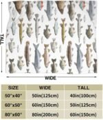 Trendy Flannel Fleece Throw Blanket, Watercolor Few Freshwater Fish Cartilaginous Fish Marine Life Throw for Better Sleep, Warm Air Conditioning Blanket 50"X40" - Image 4
