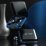 Pill Box Organizer, Waterproof Pretty Daily Pill Case - Travel Portable Medicine Box, BPA Free Pill Container for Vitamins, Fish Oils, Supplements, Ideal for Outdoor Travel, Gym, Office (Black) - Image 3