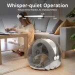 iPettie Automatic Hair Dryer Box for Cats and Small Dogs, Foldable and Large Capacity, 8 High-Velocity Fans, 360° Airflow, Temperature Control, 4-Speed Settings and Timer, 16 Gallons - Image 6