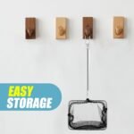 AQUANEAT Fish Net Aquarium,Fish Tank Net,Aquarium Net with Extendable Long Handle (5 Inch) - Image 5