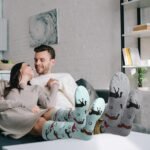 4 Pairs Funny Animal Knee Socks Novelty Animal Lovers Gifts Warm Horse Sloth Chicken Stockings for Women Men Girls (Cool Horse) - Image 7