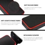 Aquarium Magnet Cleaner Glass, Magnetic Fish Tank Cleaner Magnet, Fish Tank Magnetic Glass Cleaner with Detachable Scraper, Aquarium Glass Cleaner Magnet, Floating - Scratch Free - Non Slip - (L) - Image 5