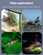 Pawfly 3 Pcs Shrimp Feeding Dish, Clear Glass Aquarium Shrimp Feeder Dish, Small Round Fish Tank Feeding Bowl, Fish Feeding Bowl, Transparent Food Bowl Tray for Fish Tanks and Terrariums - Image 8