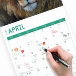 2025 Big Cats Monthly Wall Calendar by Bright Day, 12 x 12 Inch Cute Nature Photography Gift - Image 6