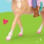 Glitter Girls Jaime Doll & Jumper Horse | 14 inch Equestrian Doll Wearing Clothes & Boots and Horse with Tan Coat and Pink Saddle - Toys for Girls 3+ Years Old - Image 10