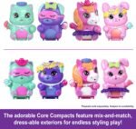Polly Pocket Dolls and Playset, Set Sail Kitty Compact, Travel Toy with 1 Micro Doll, Pet Cats, Food & Fashion Styling Accessories - Image 4