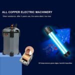 Canister Filter with 3 Media Trays Spray Bar External Canister Filter for Large Fish Tank and Aquariums, SF-650F-UV-171GPH - Image 3