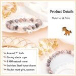 Horse Gifts for Girls Horse Bracelets Birthday Christmas Gifts for Girls Horse Lover Women Daughter Granddaughter Niece - Image 5