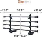 Dog Car Barrier for SUVs, Van, Vehicles, Large Pet Barrier Adjustable 32" - 57.5" Heavy Duty Dog Car Guard, Universal Fit Divider, Car Accessories Safety Travel - Image 7