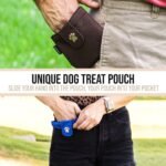 Dog Treat Pouch, Pink Pocket Sized Training Treat Pouch - Lightweight Dog Treat Holder with Magnetic Flap for Stability, Perfect Dog Accessories, Made of Durable Nylon, Machine Washable - Image 6