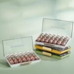 MURRI&MURRDI Upgraded Pill Organizer 3 Times a Day,Daily Pill Box Container with 21 Compartments,Large Weekly Medicine Case 7 Day, Travel Dispenser Holder for Vitamins,Fish Oils (D White) - Image 8