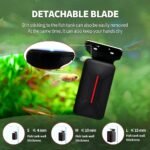 Aquarium Brush Strong Magnetic Brush Floating Magnetic Aquarium Brush, Fish Tank Cleaner, Scrubber & Scraper Aquarium Cleaning Tools, Floating Fish Tank Cleaner (L) - Image 4