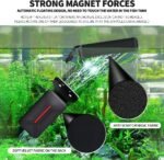 Aquarium Brush Strong Magnetic Brush Floating Magnetic Aquarium Brush, Fish Tank Cleaner, Scrubber & Scraper Aquarium Cleaning Tools, Floating Fish Tank Cleaner (L) - Image 5