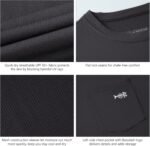 BASSDASH Men’s UPF 50+ Performance Long Sleeve T-Shirt UV Sun Protection Fishing Hiking Sports Shirts - Image 4