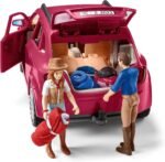 Schleich Horse Club — Horse Adventures with Car and Trailer Horse Play Set, 110 Piece Set of Horse Toys for Girls and Boys Ages 5+ - Image 7