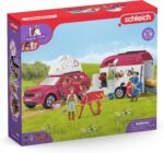 Schleich Horse Club — Horse Adventures with Car and Trailer Horse Play Set, 110 Piece Set of Horse Toys for Girls and Boys Ages 5+ - Image 8