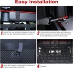 G Pet Net Vehicle Safety Mesh Dog Barrier Fit for Ford Bronco Accessories 2021-2023 4-Door, Rear Seat Trunk Cargo Isolation, Upgrade Car Pet Divider fits for Medium, Large Pets - Image 5