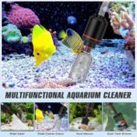 Fish Tank Vacuum Gravel Cleaner: 18W Electric Aquarium Vacuum Gravel Cleaner for Remove Dirt, Automatic Water Change Sand Wash Water Shower and Water Circulation - Image 3