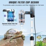 Fish Tank Vacuum Gravel Cleaner: 18W Electric Aquarium Vacuum Gravel Cleaner for Remove Dirt, Automatic Water Change Sand Wash Water Shower and Water Circulation - Image 4