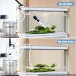 Fish Tank Vacuum Gravel Cleaner: 18W Electric Aquarium Vacuum Gravel Cleaner for Remove Dirt, Automatic Water Change Sand Wash Water Shower and Water Circulation - Image 6