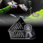 Aquarium Cone Red Worm Feeder Acrylic V-Shape Automatic Fish Feeder Brine Shrimp Food Feeding Cup with Suction Cup - Image 7