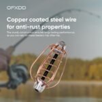 Carp Feeder 6 Pcs - Fishing Feeders for Carp of Pear Form 20 g, 30 g, 40 g - Cage for Carp Fishing with Spring - Carp Fishing Equipment - Image 6