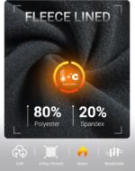 FitsT4 Sports Women's Fleece Lined Bootcut Horse Riding Pants Winter Full Seat Riding Tights with Pockets Equestrian Breeches - Image 4