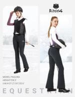 FitsT4 Sports Women's Fleece Lined Bootcut Horse Riding Pants Winter Full Seat Riding Tights with Pockets Equestrian Breeches - Image 7