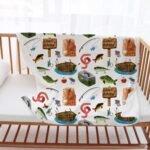 Fishing Baby Blanket for Boys, Gone Fishing Themed Toddler Soft Minky Blanket with Double Layer Dotted Backing, Newborn Nursery Baby Crib Receiving Blanket Fishing Boat Newborn, 30"x40" - Image 5