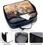 Horse Herd Reusable Lunch Box Insulated Lunch Bag Cooler Bag Lunchbox Meal Food Container Tote Bag for Women Kids Girls Boy School Camping Hiking Picnic Beach Travel - Image 6