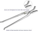 12" Horse Shoe Care Farrier Tool Hoof Nail Clincher Vanadium Steel Pliers - Image 3