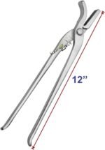 12" Horse Shoe Care Farrier Tool Hoof Nail Clincher Vanadium Steel Pliers - Image 4