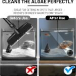 Magnetic Fish Tank Cleaner, Mini Algae Scraper for Glass Aquariums, Fish Aquarium Accessories - Image 6