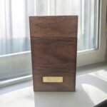 Handcrafted Wood Cremation Urn for Ashes Adult Male Solid Wooden Box Urn for Cremation Ashes Urn and Pet Urn Cat Urn Dog Urn Memorial Urn Wood Decorative Urn 220 lbs - Image 7