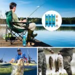 3 Pcs 5M Fishing PVA Mesh Refill 25/37/44mm Wide PVA Mesh Carp Fishing Accessories with Scissors, Fast Melt Water Soluble PVA Mesh Bag Fishing for Boilie, Bait, Precise Feeding - Image 8