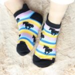 Jeasona Girls Socks Horse Gifts for Girls Cute Funny Horse Kids Ankle Socks - Image 5