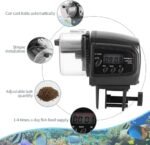 Automatic Fish Feeder Turtle Feeder for Aquarium Fish Vacation Weekend Fish Food Dispenser with Automatic Digital Timer for Flake Pellets Aquarium Fish (Not Included - Image 5