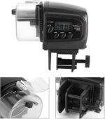 Automatic Fish Feeder Turtle Feeder for Aquarium Fish Vacation Weekend Fish Food Dispenser with Automatic Digital Timer for Flake Pellets Aquarium Fish (Not Included - Image 6