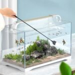 Fish Tank Scraper, Length Adjustable Aquarium Cleaning Tool 21" Handheld Scraper Brushes Set Fish Tank Cleaner Kit for Glass Aquarium(Black) - Image 10