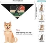 Cricket Bat Player Dog Bandanas Triangle Soft Adjustable Cat Scarf Pet Accessories Party Wedding Holiday - Image 3