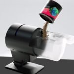 DONGKER Automatic Fish Feeder,210ML Fish Feeder Automatic Dispenser LCD Display with Moisture-Proof Cover for Aquarium Fish Tank - Image 10