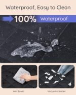 Cargo Liner, Suv cargo Liner for Dogs, for Fold Down Seats, Scratchpro of Pet Cargo Liner Trunk Liner with Bumper Flap Protector, Nonslip Cargo Cover Mat Dog Seat Cover for Suv Trunk Sedans - Image 5