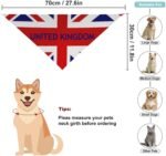 United Kingdom Flag British Dog Bandanas Triangle Soft Adjustable Cat Scarf Pet Accessories Party Wedding Holiday - Image 3