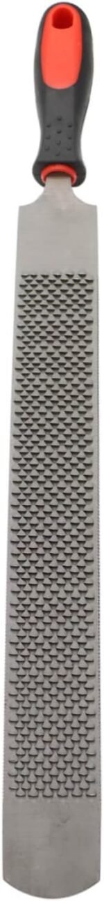 18 Inch Hoof Rasp, Horseshoe File with Rubber Handle, Carbon Steel Farrier File Tool, Suitable for Horse/Goat/Cow/Donkey/Animal Hooves, Strong - Image 2